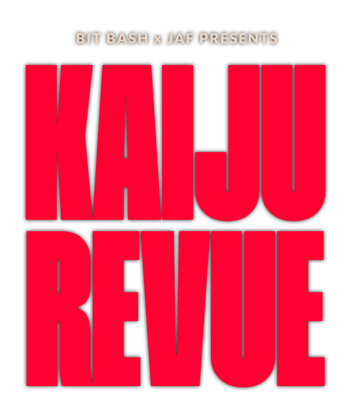 Bit Bash x JAF Presents Kaiju Revue